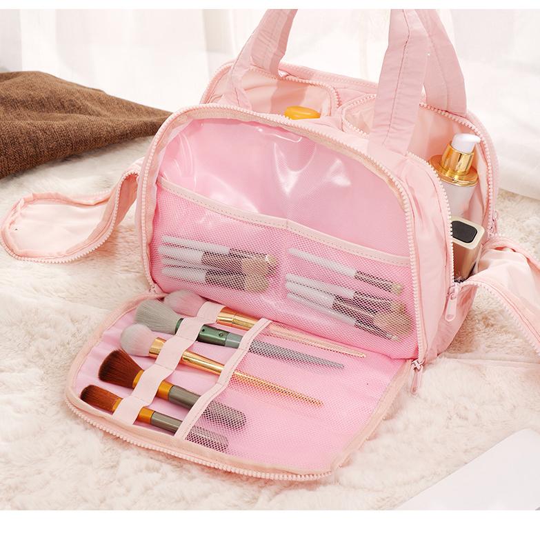 Portable Lightweight Makeup Women's Travel Miscellaneous Storage Bag Handheld Pouch Wash