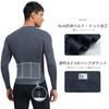 Santic Men's Long Sleeve Cycling Jersey, Spring/Summer Road Bike Cycling Wear, UV Protection, Sweat-Wicking, Quick-Drying, Lightweight, Unisex (Gray,