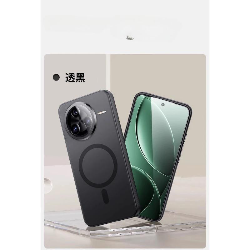 Für Magsafe Magnetic Case für POCO F7 Ultra Luxury Skin Feel Matte Transparent Camera Protective Shell Bumper für POCO F7 Pro