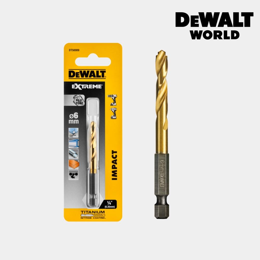 

Ударная бита Dewalt 6 мм для сверл по железу и стали DT50009