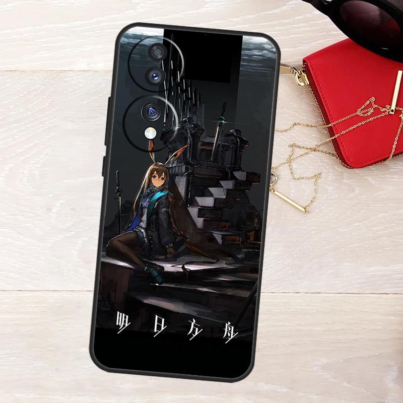 Amiya Ansel Arknights Case For Honor 400 Pro 200 50 70 90 X9a X9b X9c X9d X8a X8b X8c Magic 7 Lite 5 6 8 Pro Cover