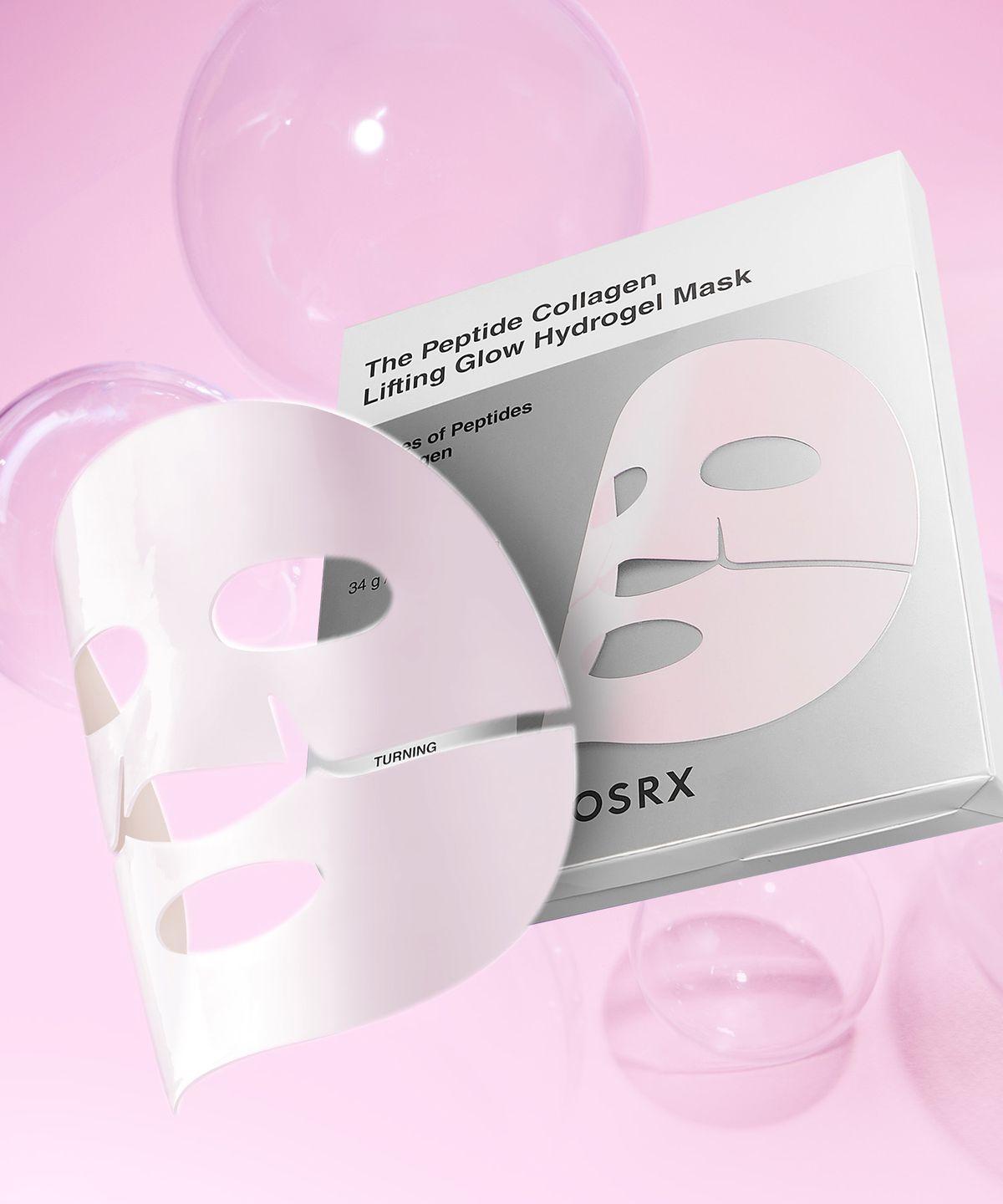 The Peptide Collagen Lifting Glow Hydrogel Mask_Pack of 3