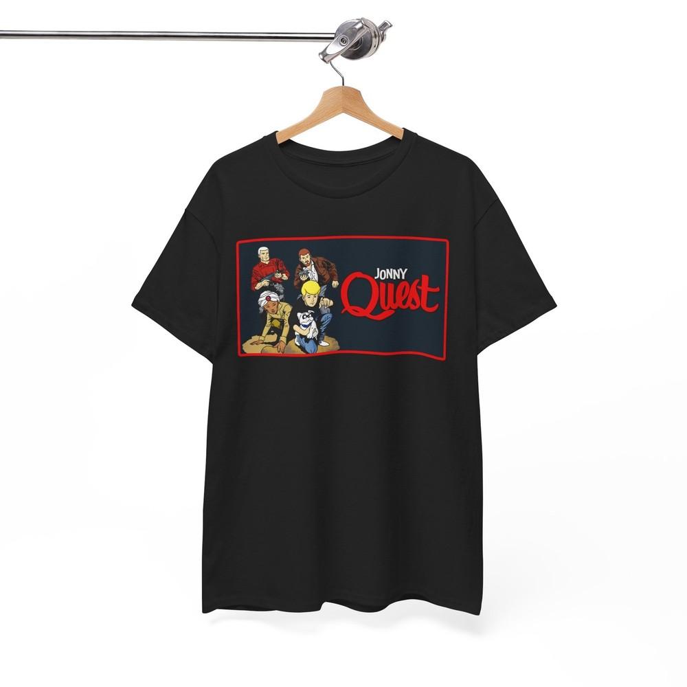 Jonny Quest TShirt 80#039;s 70#039;s cartoon Johnny Quest Tee Unisex Shirt Unisex T-Shirt XXXXL