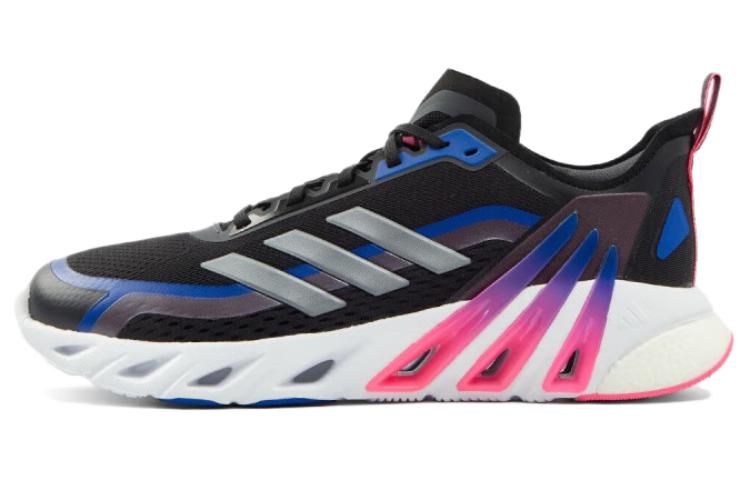 Adidas Cushioning Breathable Cushioning Breathable Low top Running Shoes Unisex Black Purple IH6031 38