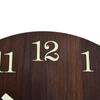 Wood Wood Wall Clock Quartz Movement Wall Hanging Clock Retro Style Rustic Wall Clock  for Office