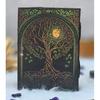 leather journal - Blank spell book - Tree of life journal - Book of shadows Leather - celestial gifts for him/her