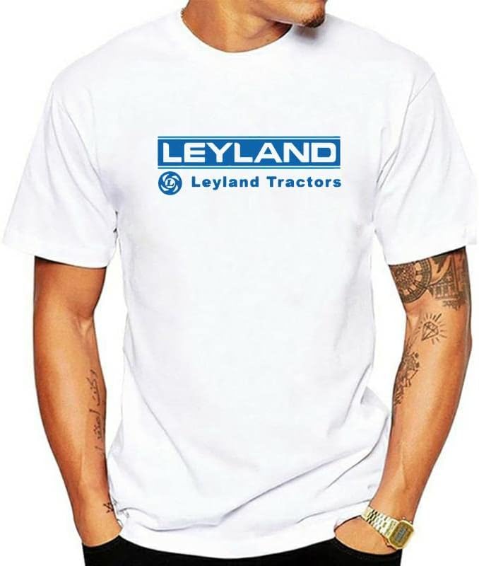 Leyland Tractors T-Shirt Various Sizes Colours Tractor Enthusiast XXL белый