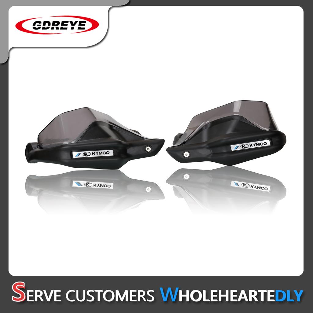 GDREYE with Logo KYMCO Motorcycle Handguard Hand Guards Shield For KYMCO AK-550 AK 550 2017-2023 2022 with Mounting Bracket