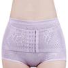Lace Flower Butt Lifter Briefs Mid Waist Slimming Buckle Shapers Postpartum Body Shapers  Daily