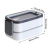 With Compartment Food Storage Container 304 Stainless Steel Insulation Lunch Box  School Children