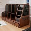 Meerlaagse Metalen Bureau Boek Organizer, Multifunctionele Boekstandaard voor Thuis, Boekopbergrek voor Vaksortering