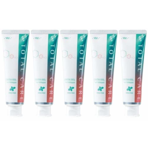 GC Total Care Toothpaste Gel for Adults, 1 bottle (90g) x 5 bottles