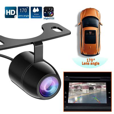 Câmera de visão traseira do carro hd visão noturna 170 ° grande angular câmera de estacionamento reverso à prova dwaterproof água ccd led monitor de backup automático universal