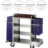 Multifunctional Hotel Housekeeping Service Cart