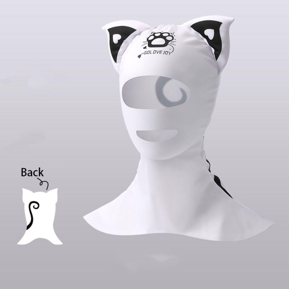 Sunscreen Face Scarf Diving Mask Head Cover Face Cover Thin Face Gini  Swimming