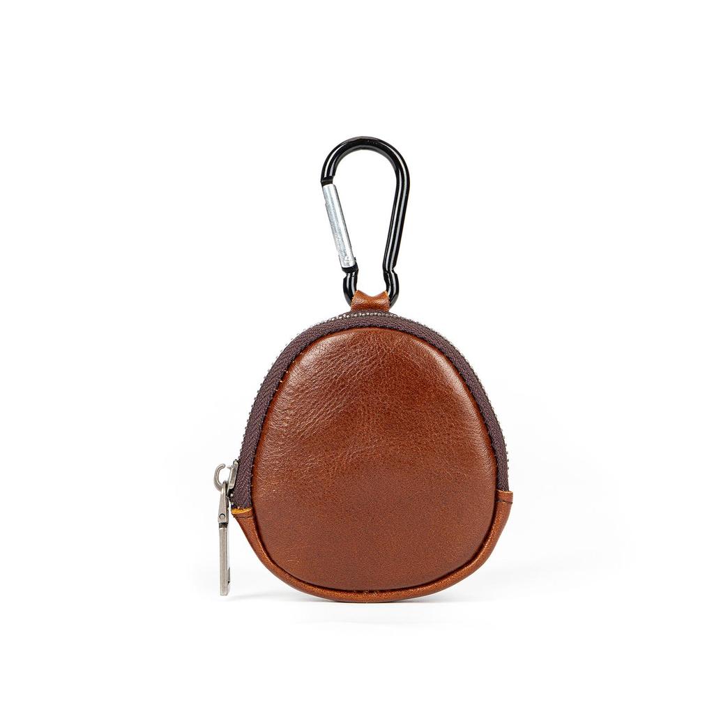 Retro Geldbörse aus echtem Leder: Multifunktionale Mini-Reißverschluss-Geldbörse aus Oberleder