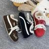 Women's Board Shoes 2026 Winter New Plush Comfortable Warm Cotton Shoes Outdoor Non Slip Lightweight Cross Tied Casual Sneakers