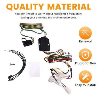 4-Pin Trailer Wiring Harness for '89-'92 Toyota Pickup & '95-'04 Tacoma
