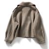 Women's Autumn and Winter Tweed Suit Small Solid Color Loose Short Jacket