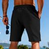 Heren Casual Sport Plain-colored Korte Broek - Heren Ademende Vijfzakken Korte Broek