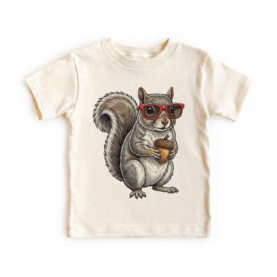 Summer Squirrel Wearing Sunglasses Woodland Creatures Toddler, Adult, Youth T-Shirt