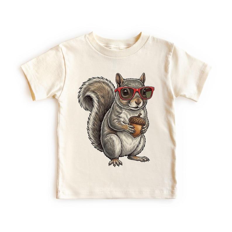 Summer Squirrel Wearing Sunglasses Woodland Creatures Toddler, Adult, Youth T-Shirt 150