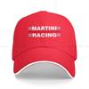 Washed Unisexs Baseball Cap Martini Racing Trucker Snapback Caps Dad Hat Formula  F Golf Hats