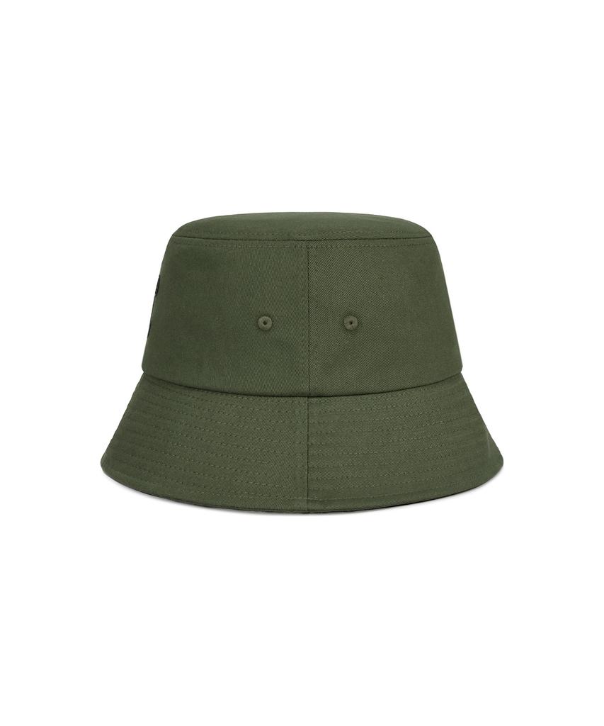 Bajal Va Curved Patch Bucket Hat Khaki