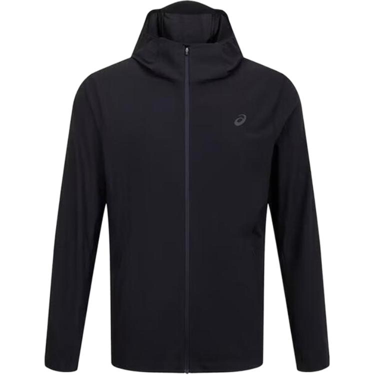 Мужская спортивная куртка Asics с капюшоном на молнии с длинным рукавом 2011D630-001 M