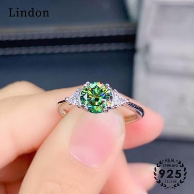 Lindon Classic Copper Alloy Zircon Ring Ladies Jewelry Wedding Promise Party Gift