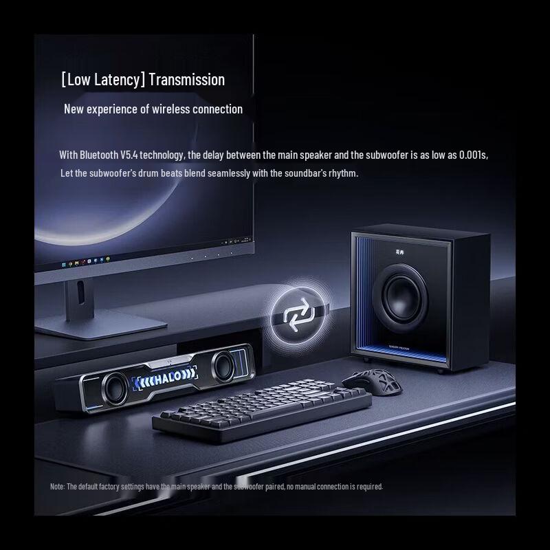 Edifier Halo Soundbar Max Gaming Desktop Speaker CN plug (adapter included)