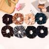 Medium Velvet Hair Scrunchie - Korean Fabric Hair Accessory