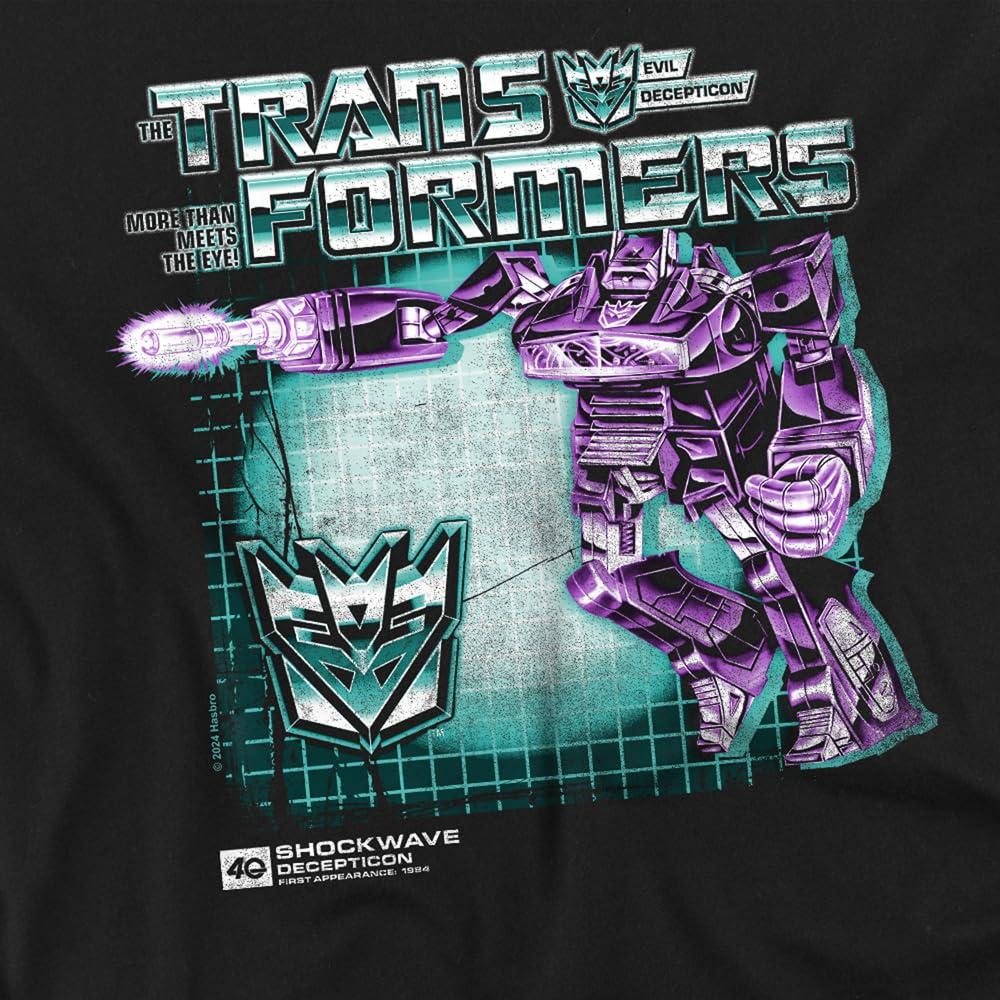 Transformers Mens Shockwave Box 40th T-Shirt