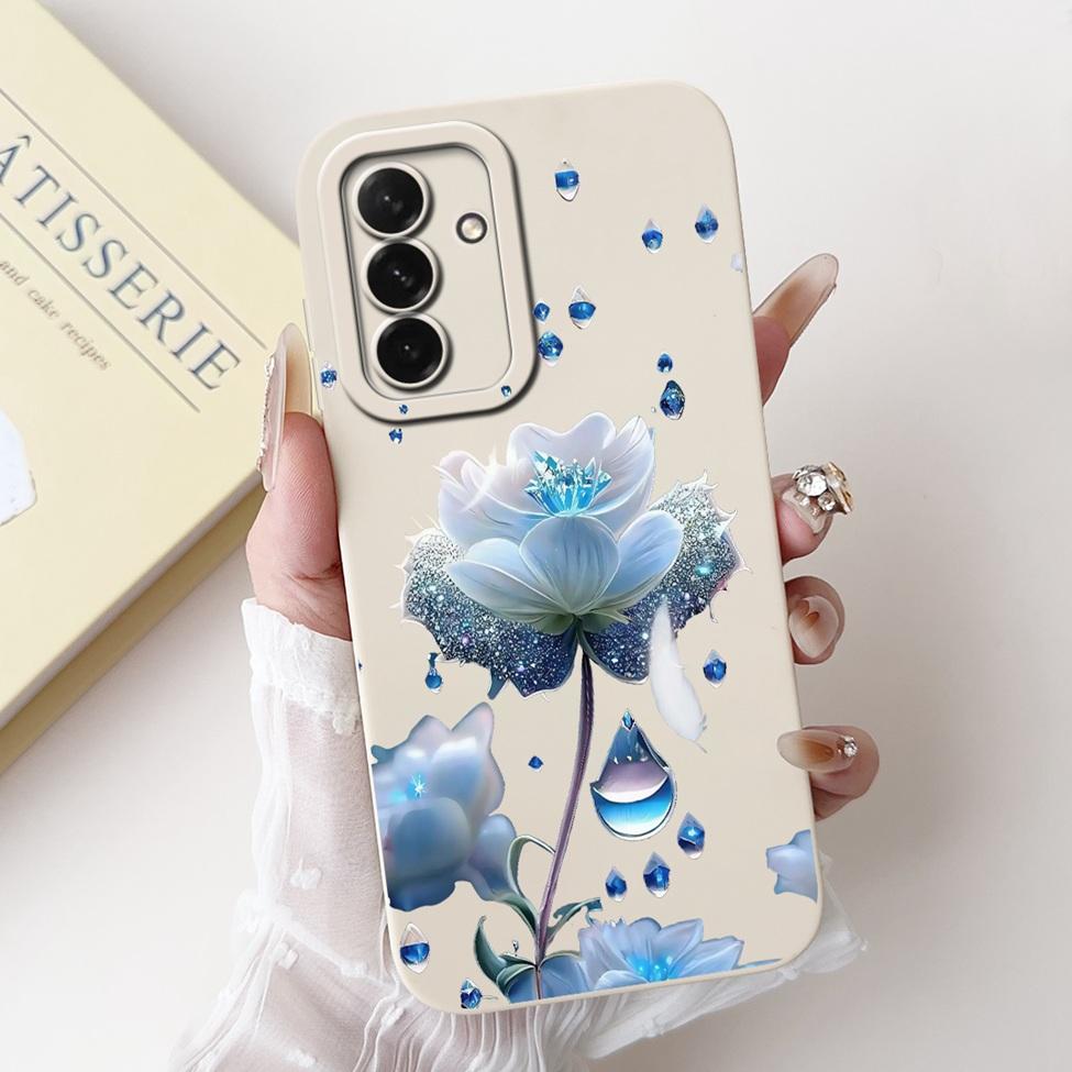 For Samsung A56 5G Case A566B Luxury Fashion Flowers Kawaii Cute Shockproof Phone Case For Samsung Galaxy A56 5G Cover SM-A5660