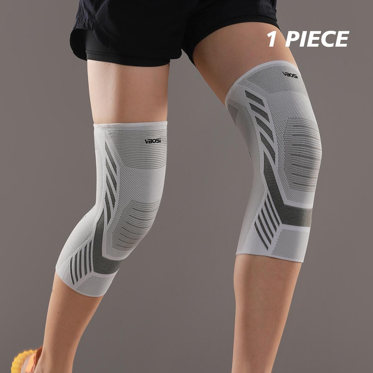 

Durable And Safe Vbosi 1 Piece Sports Anti Slip Knee Sleeve – Breathable & Supportive For Men Women (Only 1 Piece) M