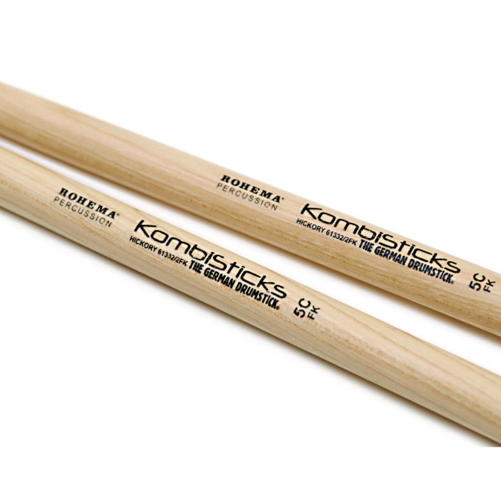 ROHEMA Kombisticks Series Hickory Drumsticks, 14.5mm Diameter X 415mm, 613322FK