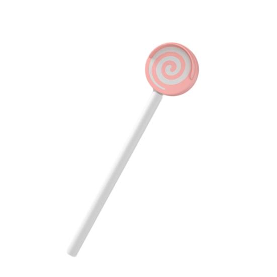 Lollipop Shape Baby Tongue Cleaner Scraper Oral Cleaning Fresh Breath Care Tool