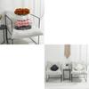 Nordic Handmade Woven Plush Square for Seat Back Cushion Knotted Stuffed Color Thick Chair Pad Floor Waist Pillow