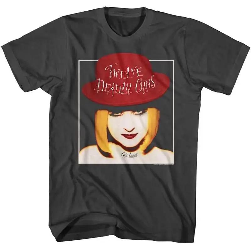 Cyndi Lauper Men S T Shirt Twelve Deadly Guns Retro S разноцветный