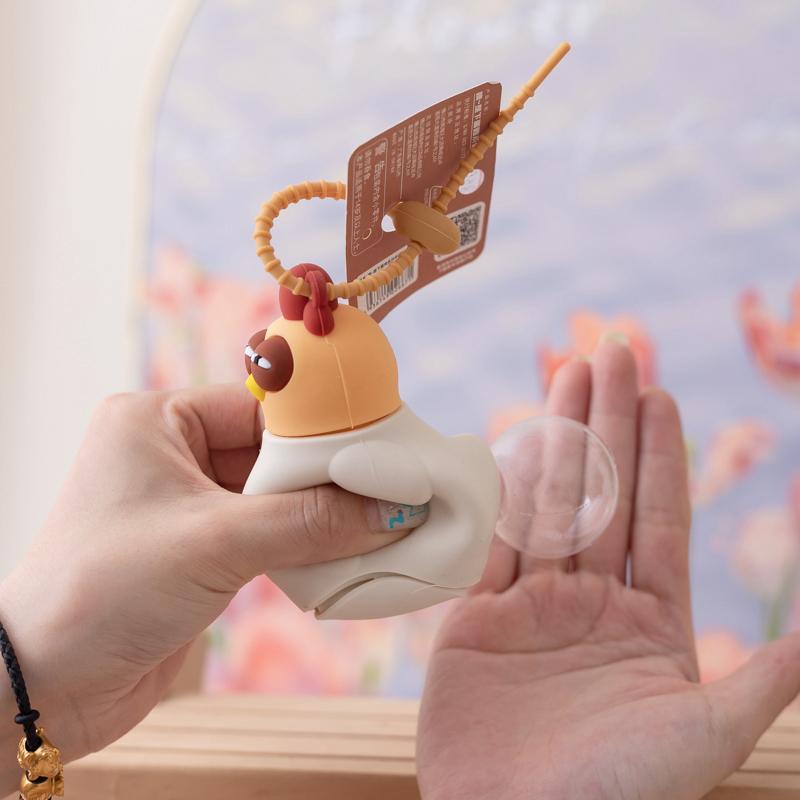 Creative Design Dozy Chicken Plush Bag Doll Pentant Squawk Alcoholic Chicken Soft Texture Stuffed Cotton Plush Tote Designed For Birthday Surprise