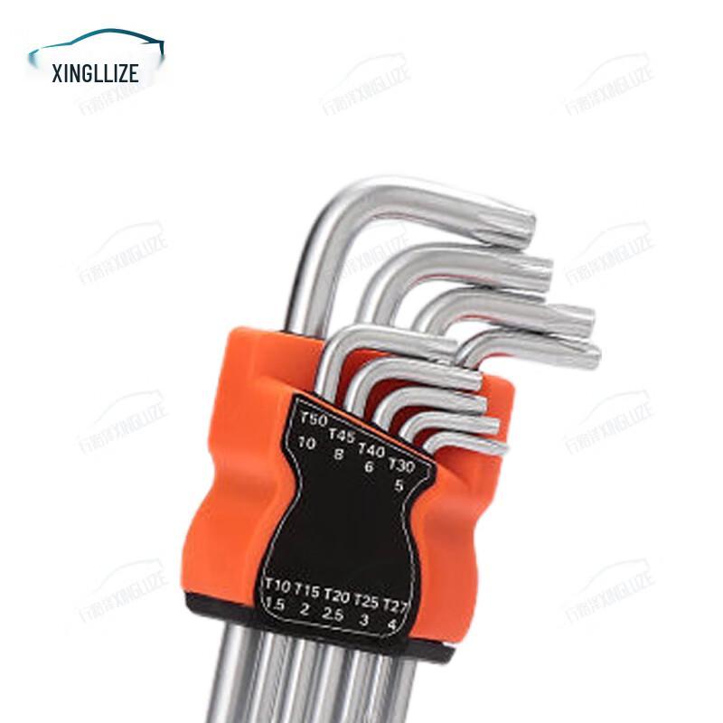 Xingluze 9-Piece Industrial Hex Key Wrench Set