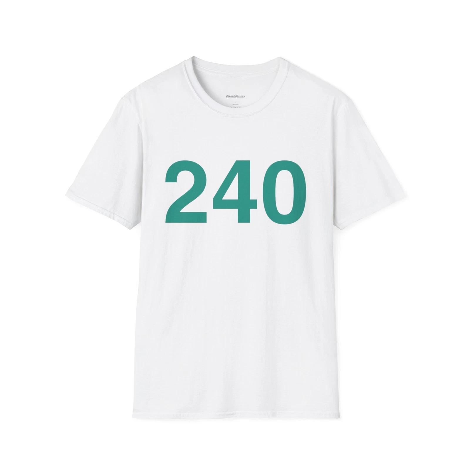 240 Player T-Shirt, Unisex Tee, Softstyle Top, Trendy T-Shirt 4XL