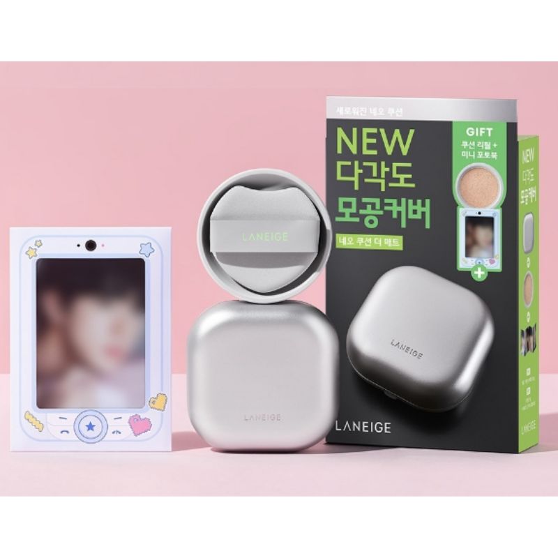

(Обмежена кількість) LANEIGE Neo Cushion Матовий 15г (+ Включено фотокнигу BTS Джина)(+ Запасний блок в комплекті) [Limited] 21C + Jin Photobook + Refill Set