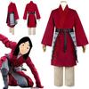 Elegant Hua Mulan Chinese Hanfu Cosplay Costume For Women And Girls With Full Set Wig