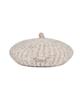 Bajal Safety Pin Knit Beret Oatmeal