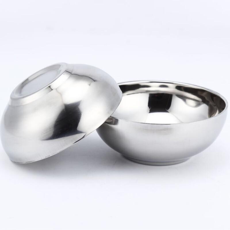 Yici Shiguang 304 Stainless Steel Double-Layer Insulated Soup Bowl