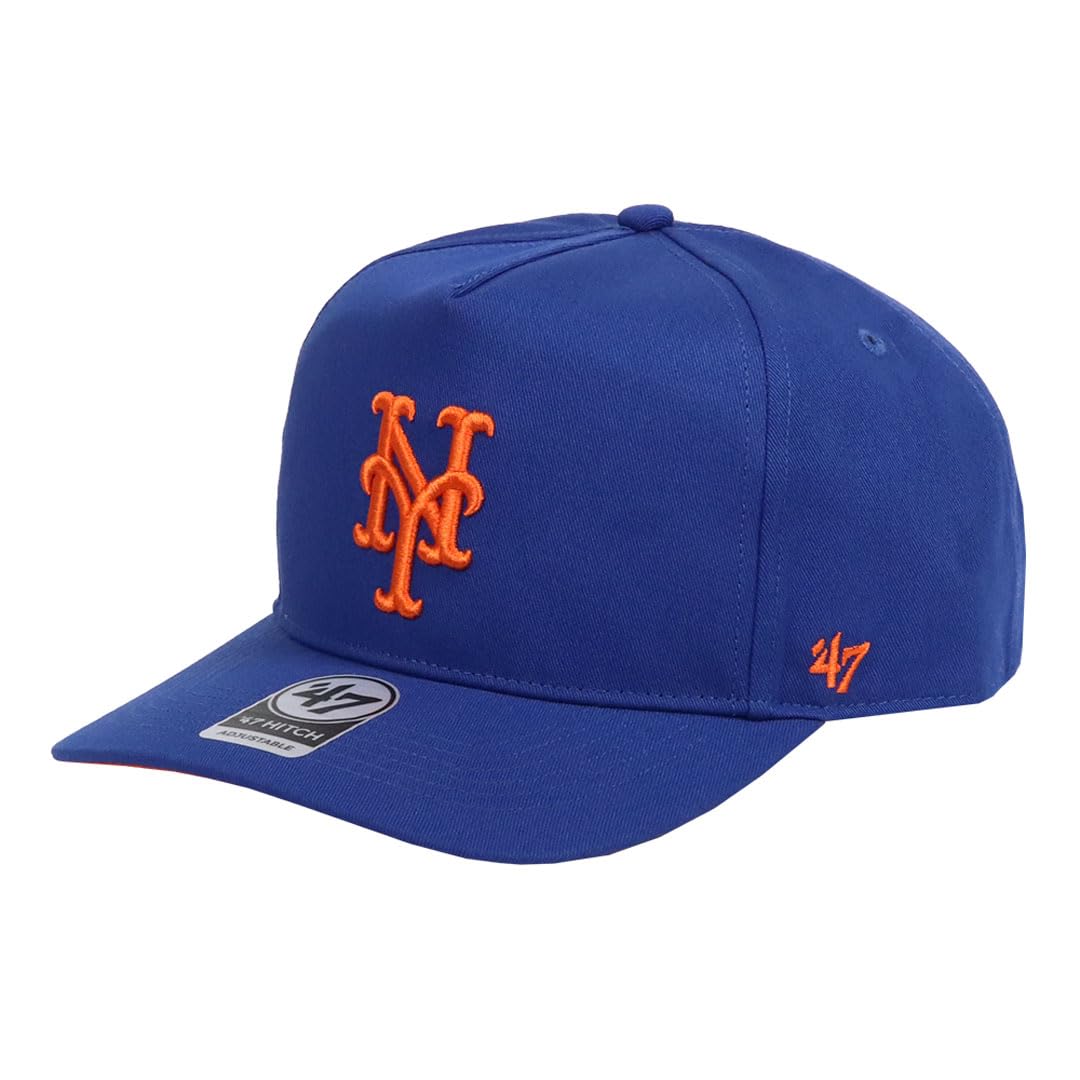 

Кепка Seven Cap 47 с логотипом Главной лиги, бейсболка, шляпа-хитч, снэпбэк, Нью-Йорк Метс, королевский [Forty Brand] мужская