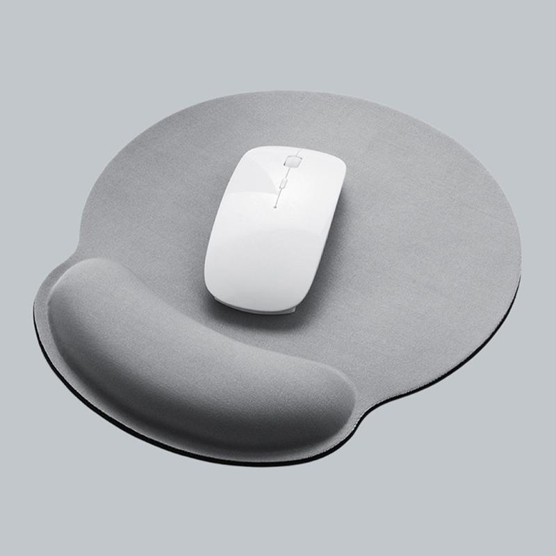 Ergonomic Mouse Pad with Gradient Colors Wrist Support Soft Cushion Non Slip Base for Laptop Desk