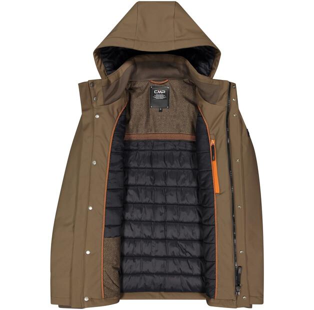 Куртка CMP Herren-Softshell-Jacke mit Innenwattierung