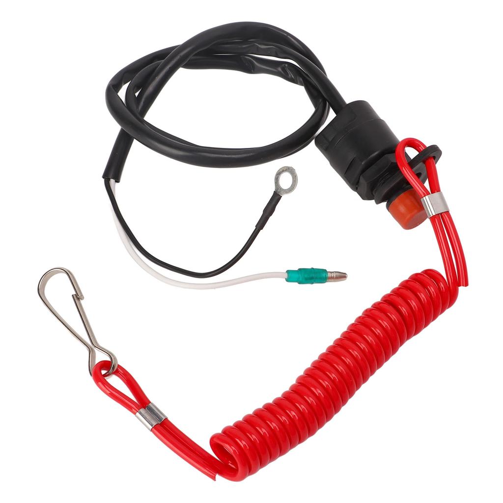 Outboard Engine Kill Switch ABS Waterproof Telescopic 75mm Marine Motor Flameout Switch for T30 T15